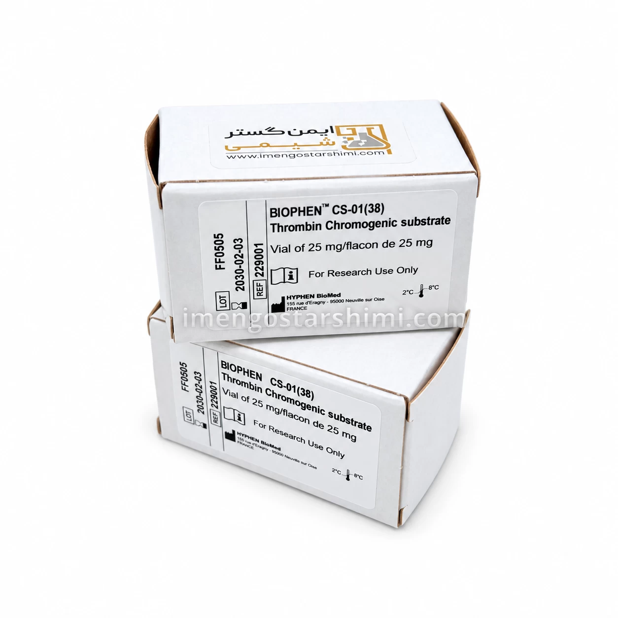 سوبسترای کروموژنیک ترومبین BIOPHEN کد 229001